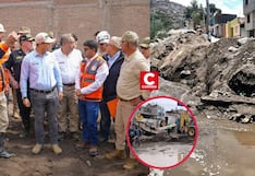 Gobierno despliega 27 maquinarias y anuncia bonos de emergencia para damnificados por huaicos en Arequipa