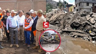 Gobierno despliega 27 maquinarias y anuncia bonos de emergencia para damnificados por huaicos en Arequipa