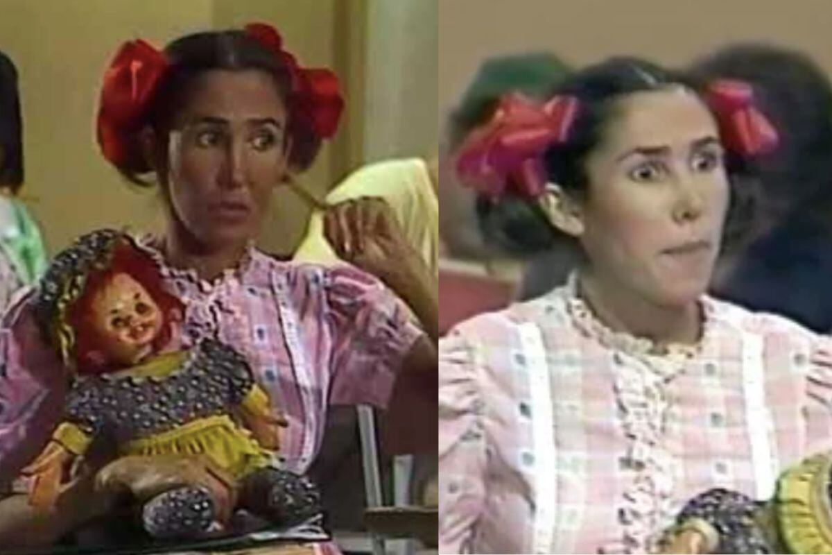 La Popis es la sobrina de Doña Florinda y prima de Quico. Apareció en varios episodios de la vecindad de “El Chavo del 8” y es interpretada por Florinda Meza (Foto: Televisa)