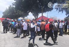 Mineros artesanales en Nasca bloquean la Panamericana Sur y dan tregua cada cinco horas