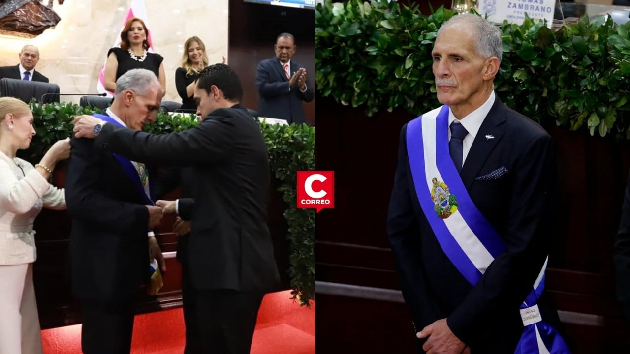 Nasry Asfura asume presidencia de Honduras y pide unidad: “No existen colores políticos ni ideologías”. Composición: Diario Correo.