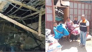 Nasca: incendio destruye vivienda rústica durante la madrugada de Navidad