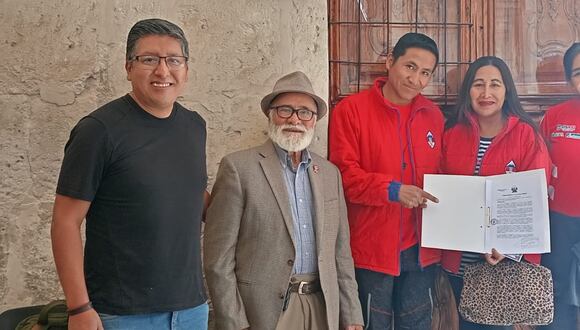 Integrantes del Club Deportivo de Andinismo Arequipa. Foto: cortesía.