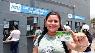 ATU: cómo renovar la tarjeta de medio pasaje del Metropolitano este 2026