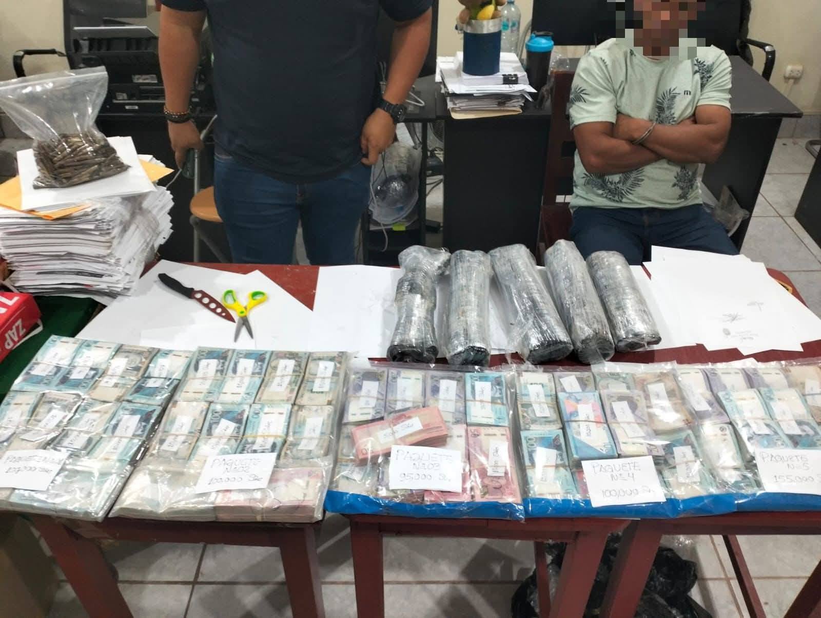 Incautan más de S/1 millón, municiones y equipos ligados al narcotráfico y lavado de activos. Foto: Ministerio Público.