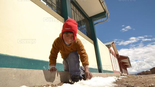 Frío descenderá hasta -15°C en 5 provincias de Arequipa