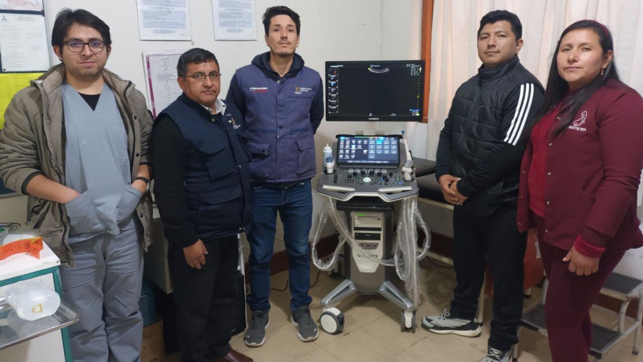 Ya cuentan con modernos ecógrafos, espectrofotómetros y microscopios binoculares.