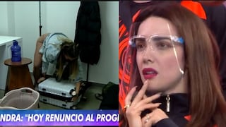 Alejandra Baigorria renunció a “EEG” luego que Rosángela Espinoza se quedó en reality