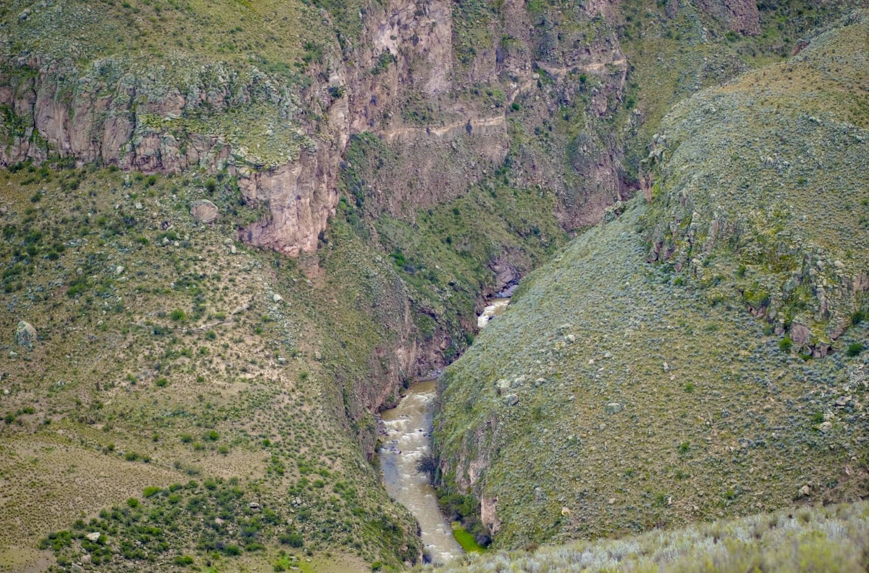 Lugar donde se establecerá la represa Casa Blanca. Foto: difusión.