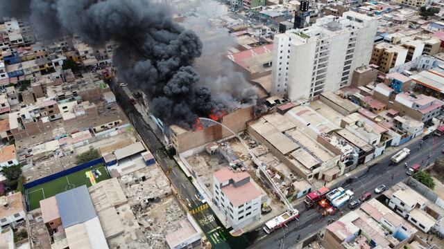 Incendio en San Miguel