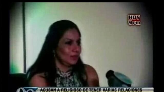 Mujer involucrada con sacerdote dice que este le fue infiel