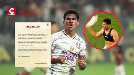 Universitario de Deportes sanciona internamente a José “Tunche” Rivera tras polémico gesto