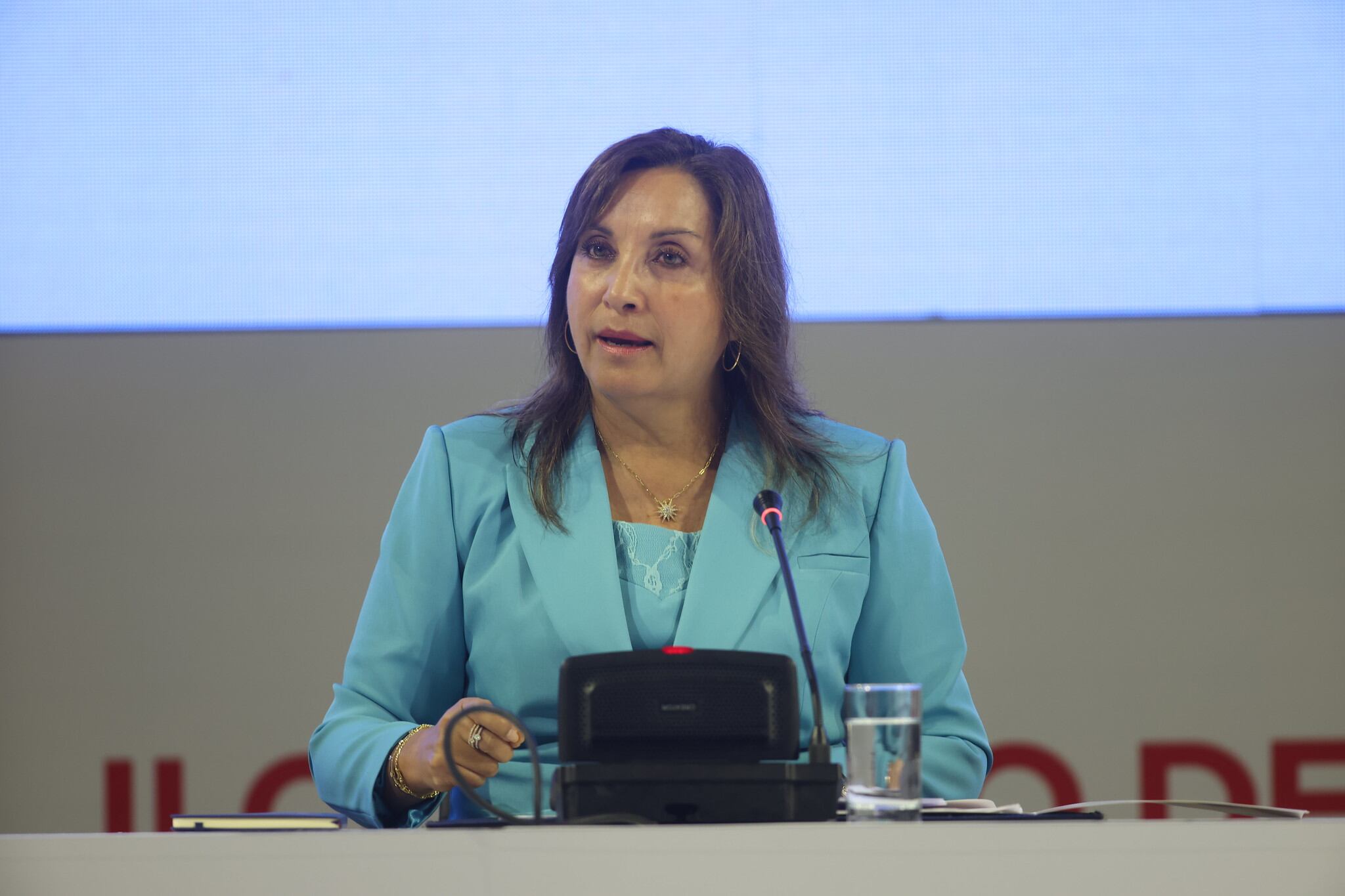 La presidenta Dina Boluarte. (Foto: Presidencia)