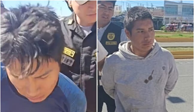 Ambos detenidos fueron capturados horas después. (FOTO: Difusión)