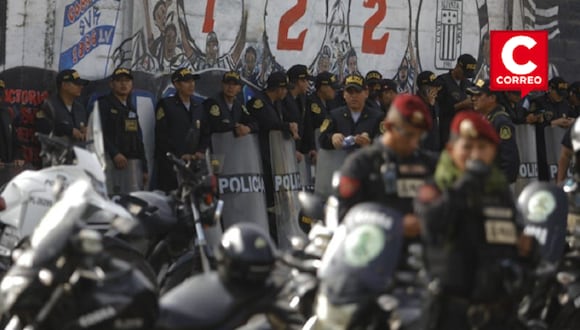 Efectivos policiales son desplegados a zonas estratégicas. (Foto: Julio Reaño/@Photo.gec)(Foto: Julio Reaño/@Photo.gec)