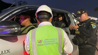 La Libertad: Más de 200 vehículos fueron fiscalizados en operativos contra el transporte informal