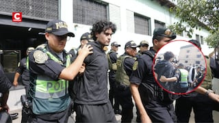 Adrián Villar fue trasladado a sede de la Corte Superior de Justicia antes de ser enviado a un penal