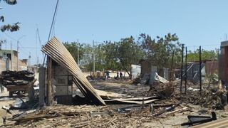 Piura: Voraz incendio deja seis viviendas damnificadas en Sullana