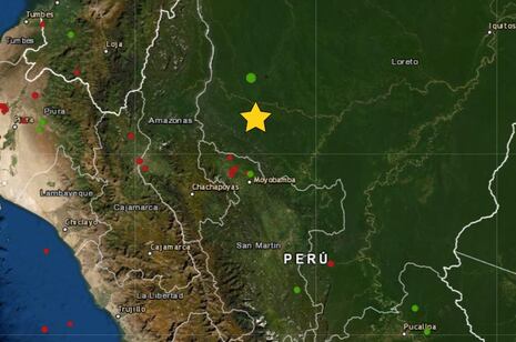 Sismo de magnitud 4.5 se registró en Loreto, reporta el IGP
