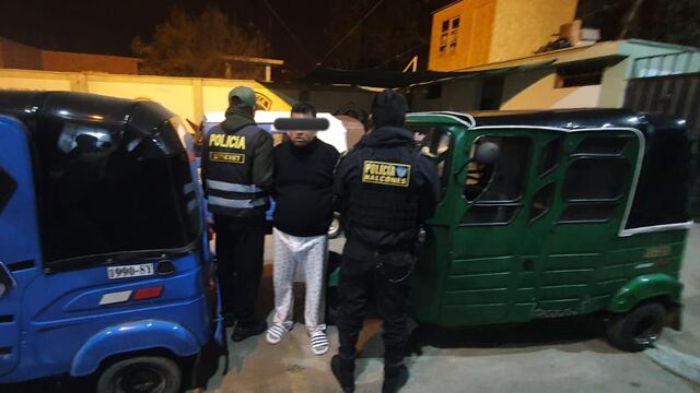 Ica: detienen a sujeto involucrado en robo de mototaxis en el distrito de Parcona