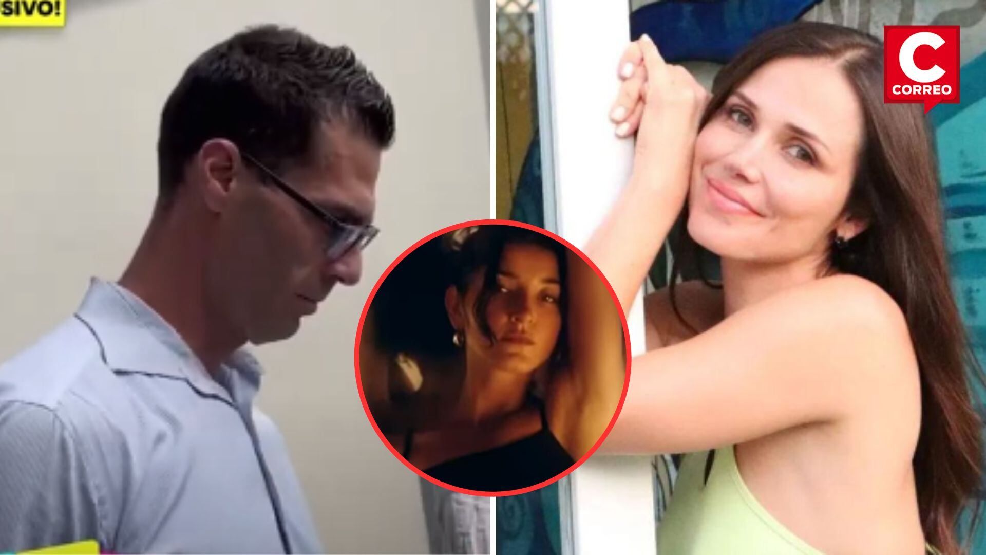 Gustavo Salcedo reacciona a foto con Mariana de la Vega. Foto: Composición Correo