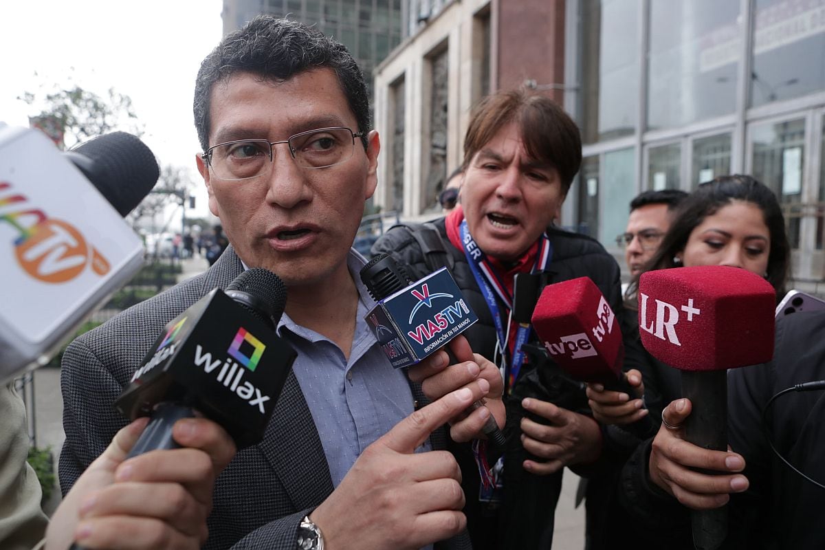 Harvey Colchado se reunió con Rafael Belaunde, pero decidió postular con Ahora Nación. (Foto: Alessandro Currarino / @photo.gec)