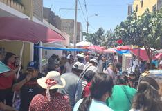 Ica: comerciantes ambulantes toman calles durante recorrido procesional de Luren