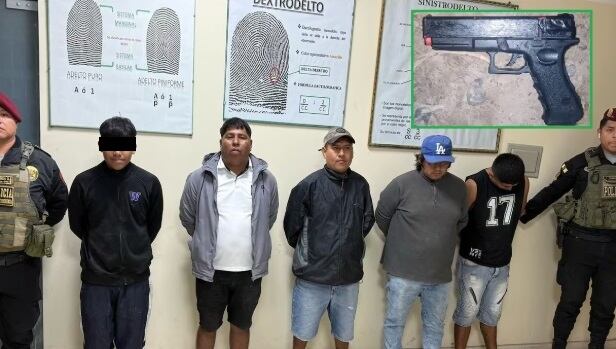 Grupo de más de 20 personas irrumpieron en el local Central Padel Club para desvalijar a los concurrentes bajo amenazas con arma de fuego