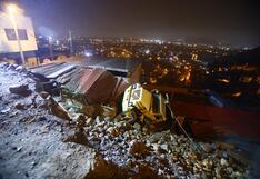 El Agustino: Camión cae sobre vivienda y familia sobrevive de milagro