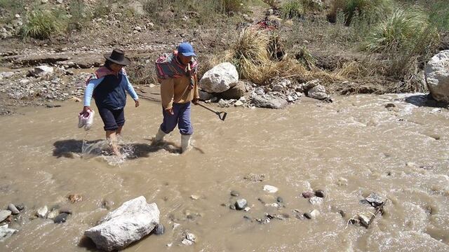 Lluvias afectaron 3,500 kilómetros de canales de riego en Quilahuani