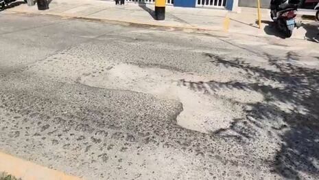 Transportistas denuncian grave deterioro de la avenida San Martín en pleno centro de Ica