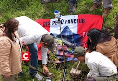 De fans a guardianes de Machu Picchu: Army Perú se suma a campaña para sembrar un millón de árboles