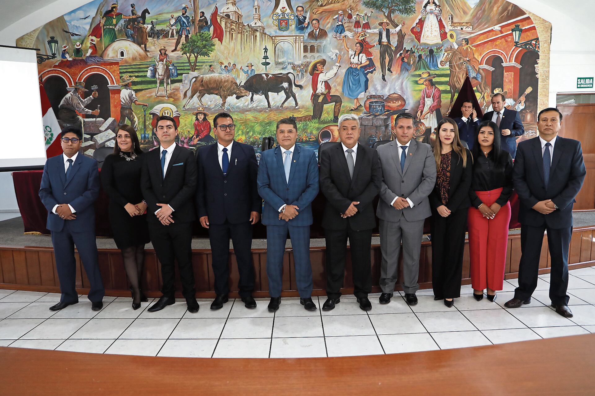Nueve funcionarios asumirán gerencias. (Foto: Leonardo Cuito)