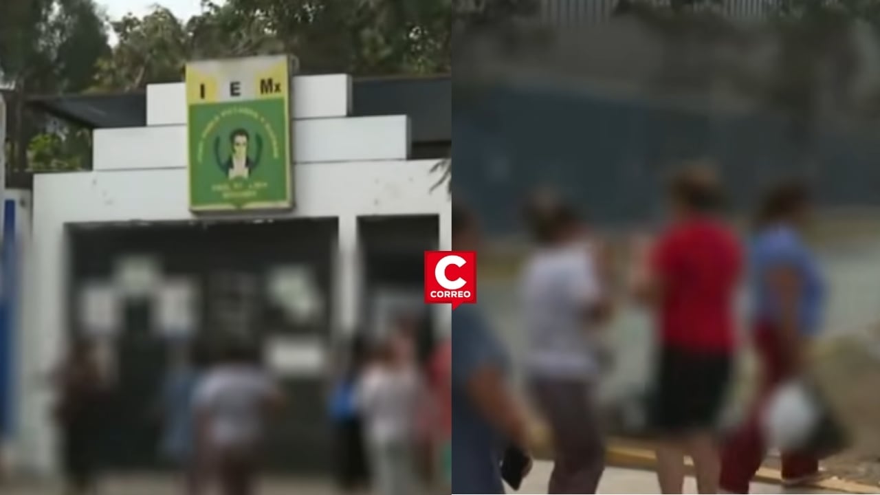 Cercado de Lima: extorsionan a director de colegio y madres de familia exigen protección para sus hijos. Composición: Diario Correo.