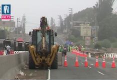 Comienzan las operaciones para instalar puente provisional en Chancay