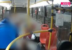 Impactantes imágenes: delincuentes asaltan a pasajeros en un bus de transporte público en Piura (VIDEO)
