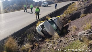 Huancavelica: Tras muerte de candidato presidencial culpan al mal estado de la vía