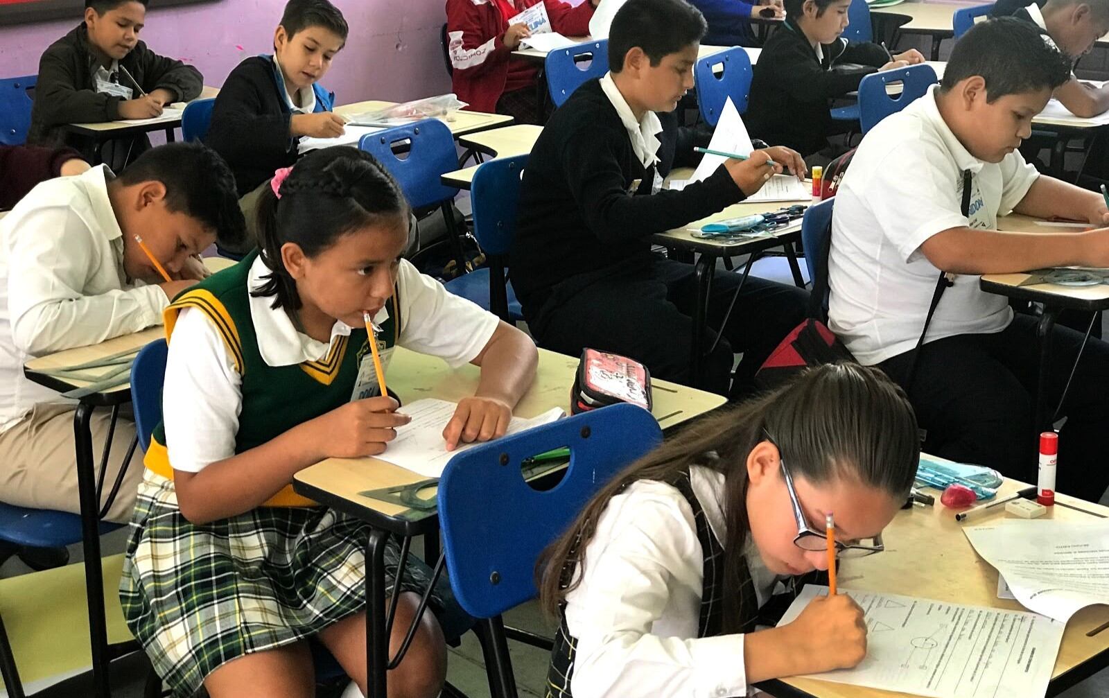 Este domingo en forma descentralizada se realiza el concurso escolar de geometría.