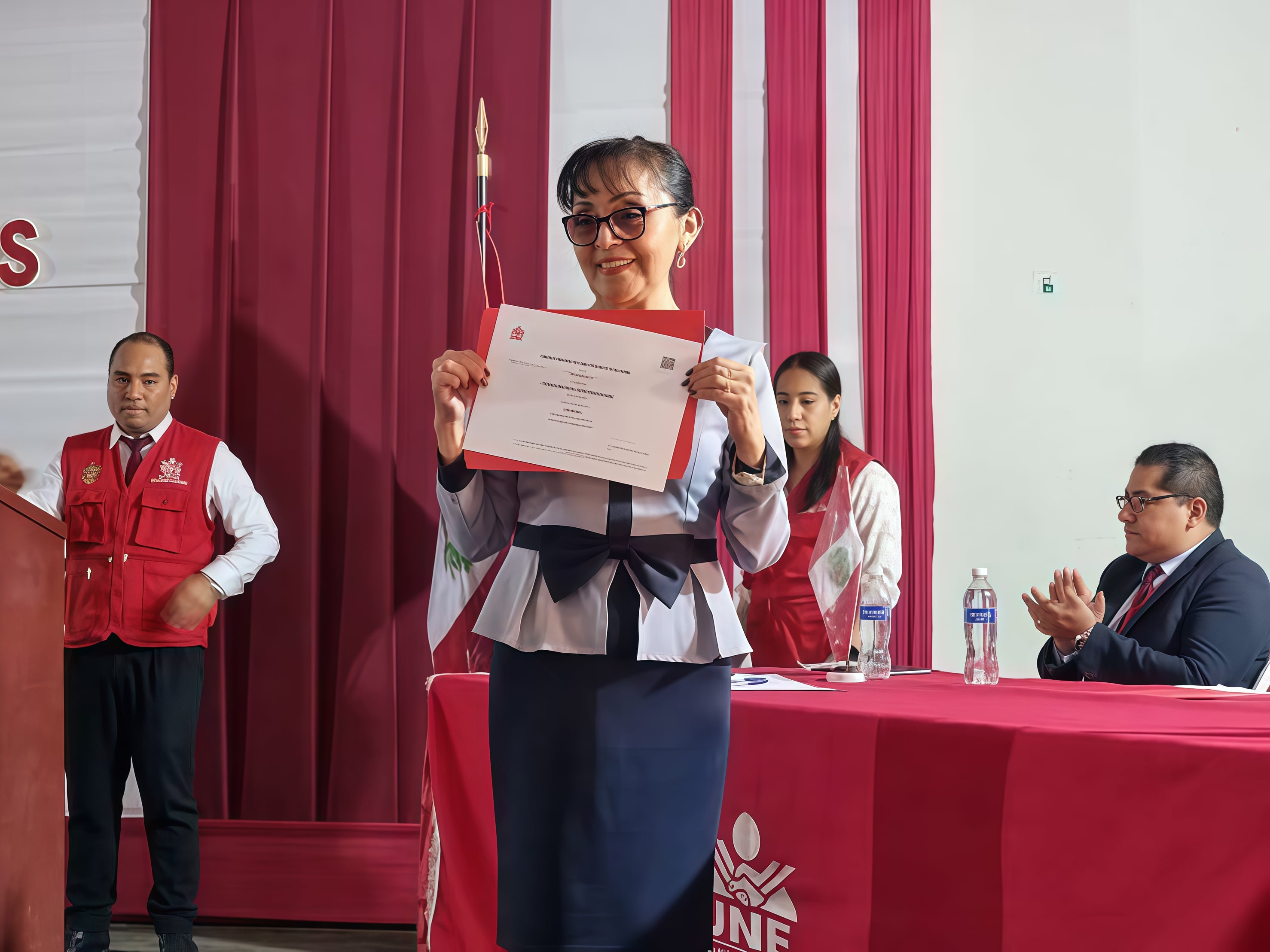 Nanfuñay integró el mismo partido de gobernador regional de Lambayeque.