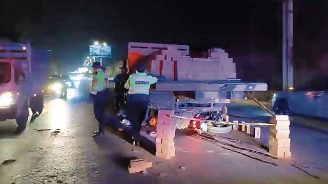 Huancayo: motociclista se estrella contra camión y muere