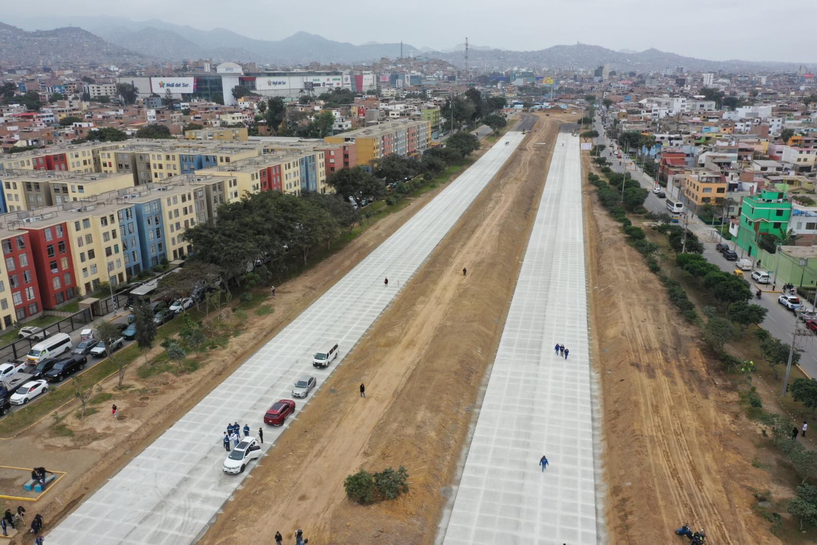 Nueva Vía Expresa Sur conectará el centro de Lima con distritos del sur.