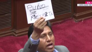 Congresistas protagonizan incidentes durante votación de Mesa Directiva