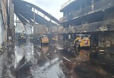 Cercado de Lima: Realizan trabajos de remoción de escombros tras incendio en Barrios Altos