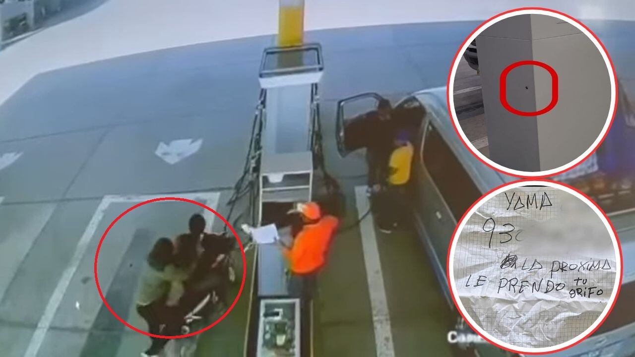 Maleantes provistos de armas de fuego amenazaron a los trabajadores para llevarse el dinero. Además, dejaron carta en donde dicen que quemarán gasolinera.