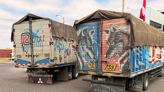 Tacna: Incautan dos camiones repletos de contrabando procedente de Bolivia