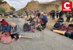 Jauja: Pobladores bloquean carreteras en protesta por desembalse de la laguna Tragadero
