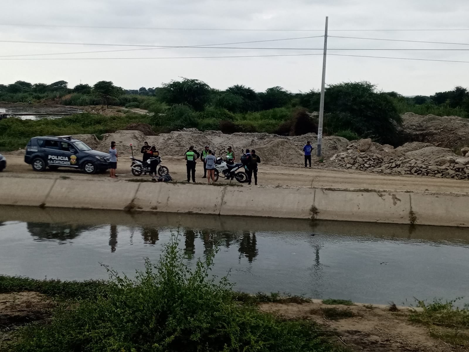 El padre de familia había desaparecido la mañana de ayer a la altura de La Primavera, en el distrito de Castilla, y se le encontró a la altura de La Legua