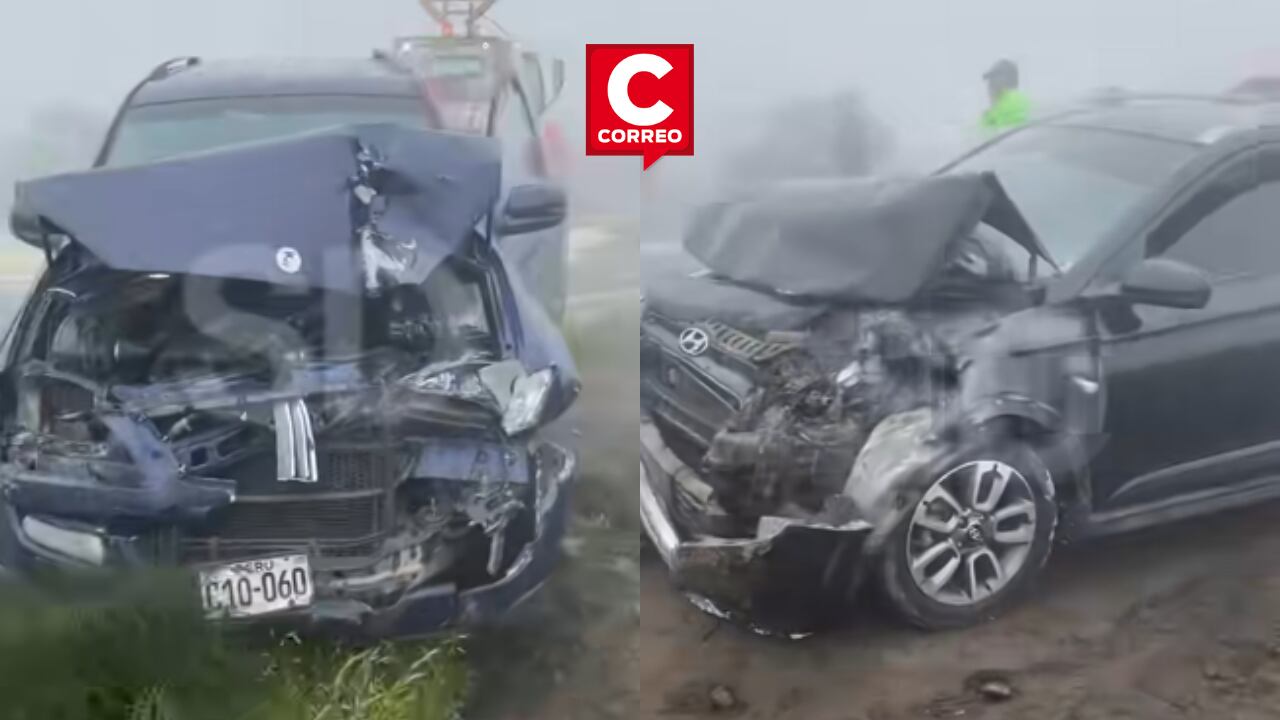 Accidente en la Variante de Pasamayo. (Captura: Séptimo Día)