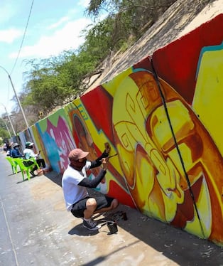 Ica: anuncian el Concurso de Murales de Arte Urbano ICATEC