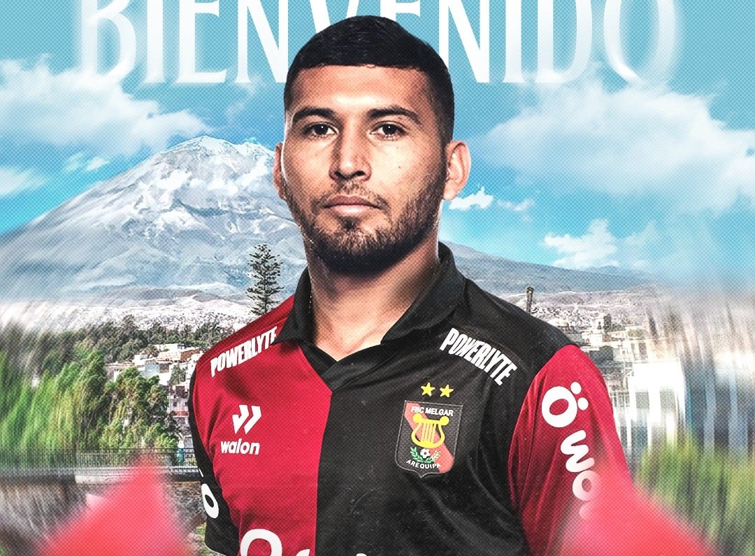 Juan Escobar es el nuevo refuerzo del FBC Melgar. Foto: FBC Melgar.